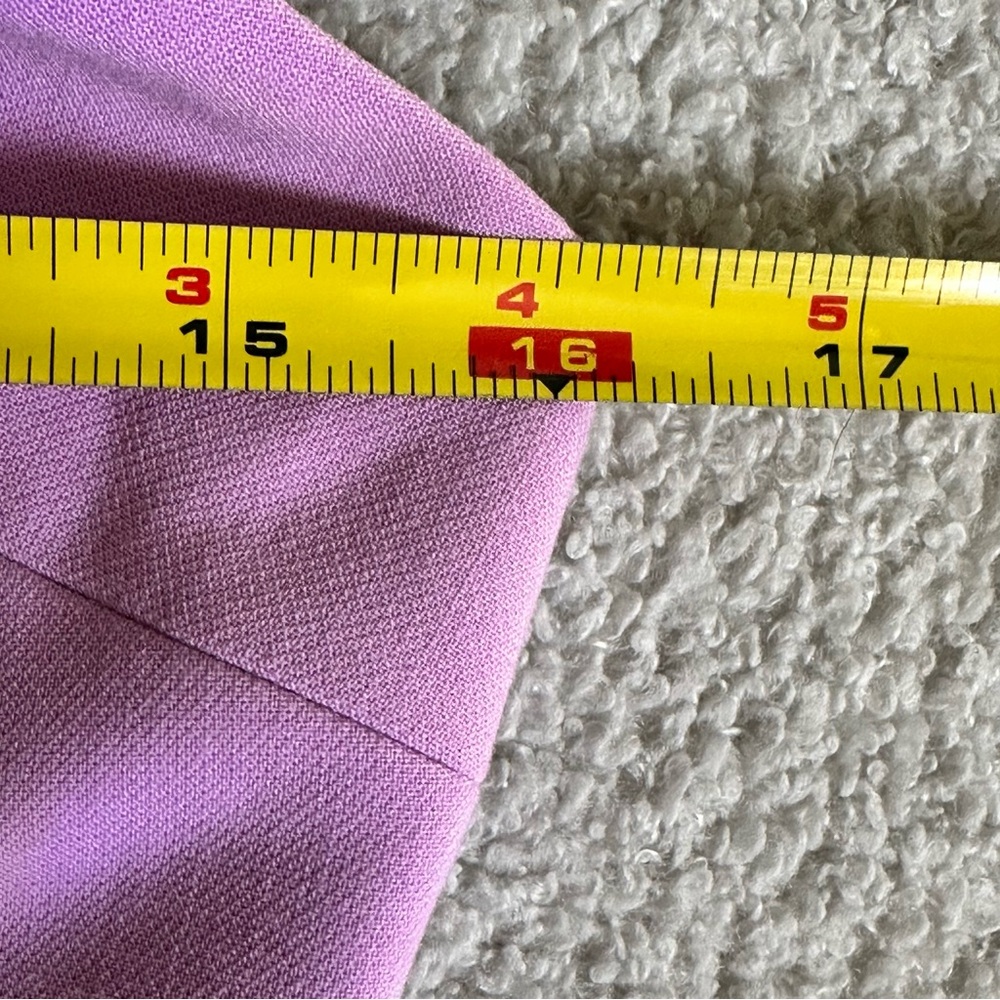 French Connection Colorblock Pink + Fushia High Neck Fitted Mini Dress, Size 6 - Picture 8 of 10